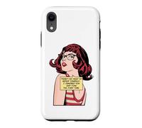 Custodia per iPhone XR Non c'è bisogno di ripetere te stesso Ti ho ignorato Pop Art