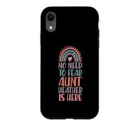 Custodia per iPhone XR Non c'è bisogno di temere che zia Heather sia qui Nome Rainbow