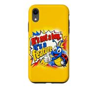 Custodia per iPhone XR Non è un bug È una caratteristica Divertente Coder Umorismo