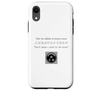 Custodia per iPhone XR Non giudicare un libro dalla copertina