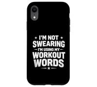 Custodia per iPhone XR Non giuro che sto usando le mie parole di allenamento - Pilates Lover