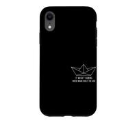 Custodia per iPhone XR Non pioveva quando Noè costruì l'Arca Cristiano Gesù