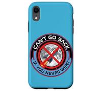 Custodia per iPhone XR Non posso tornare indietro Moon Landing Bufala Cospirazione Missione falsa
