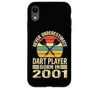 Custodia per iPhone XR Non sottovalutare mai il giocatore di freccette nato nel