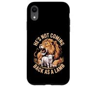 Custodia per iPhone XR Non tornerà come un agnello leone di Giuda