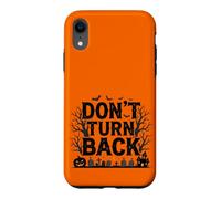 Custodia per iPhone XR Non voltare indietro la spettrale casa stregata di Halloween