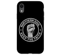 Custodia per iPhone XR Northern Soul Mantieni la fede KTF Fist