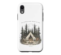 Custodia per iPhone XR Northern Woods Whisper My Name Forest Camping