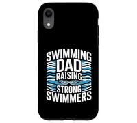 Custodia per iPhone XR Nuoto Papà Allevare Nuotatori Forti Nuotare Team Padre