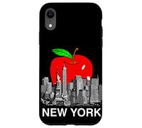 Custodia per iPhone XR NYC, orizzonte, grande, mela, New York, città, Tri-State (NY)