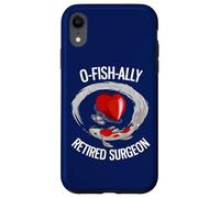 Custodia per iPhone XR O-Fish-Ally Chirurgo in pensione Divertente Koi Amante Pensione