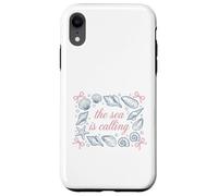 Custodia per iPhone XR Ocean Seashell Starfish Il mare chiama citazione