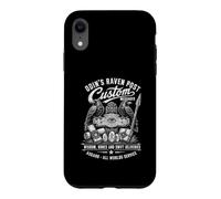 Custodia per iPhone XR Odins Raven Pubblica messaggi personalizzati Rune saggezza