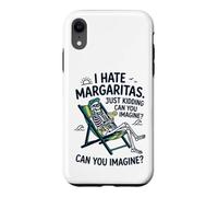 Custodia per iPhone XR Odio Margaritas Stavo scherzando Scheletro Humor spiaggia