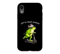 Custodia per iPhone XR Off per insegnare la scienza rana insegnante apprezzamento