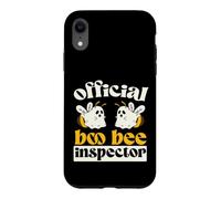 Custodia per iPhone XR Official Boo Bee Inspector Halloween Humor Funny Ghost