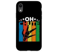 Custodia per iPhone XR Oh Chute Skydiving Parachutist Skydive Parachuting Skydiver
