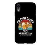 Custodia per iPhone XR Oktoberfest 2026 Squadra Bere Facciamo Schnitzel affrontato
