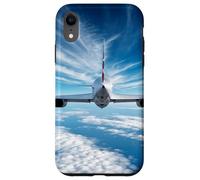 Custodia per iPhone XR Oltre l'orizzonte: aereo da dietro