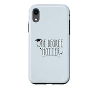 Custodia per iPhone XR ONE DEGREE HOTTER - Cappello divertente per laureati
