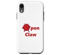 Custodia per iPhone XR OpenClaw AI Agente Esecutivo Stile Binario Hacker, Dot Picture, G PT