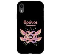 Custodia per iPhone XR Ophanim Thrones Biblicamente accurato Angelcore ebraico Angelcore