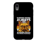 Custodia per iPhone XR Ore di sonno Bulldog francese Sempre