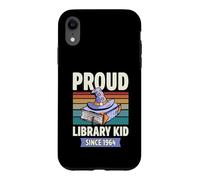 Custodia per iPhone XR Orgoglioso Biblioteca Kid Since 1964 Anno di Nascita Libro Amante Compleanno