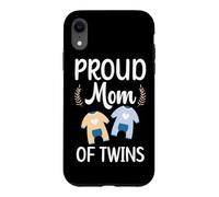 Custodia per iPhone XR Orgoglioso Mamma Di Fantastici Gemelli Incinta Due Babys Madre