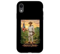 Custodia per iPhone XR Orgullo Jíbaro Puerto Rico Flag Coqui Heritage
