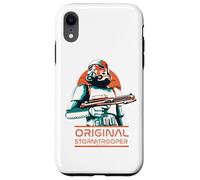 Custodia per iPhone XR Originale Stormtrooper Retro Arancione Sci-fi Tramonto