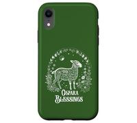 Custodia per iPhone XR Ostara Blessings Pagan Spring Lamb Floral Moon Ostara
