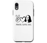 Custodia per iPhone XR Pace Amore KBJ Ketanji Brown Jackson Donne Nere Vintage
