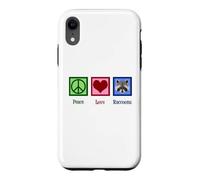 Custodia per iPhone XR Pace Amore Procioni Carino Procione