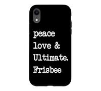 Custodia per iPhone XR Pace Love & Ultimate Frisbee | Flying Disk Golf
