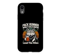 Custodia per iPhone XR Pack Runner Wolf Cold Brew Lead the Miles