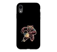 Custodia per iPhone XR Padel Bear Occhiali da sole Action Player