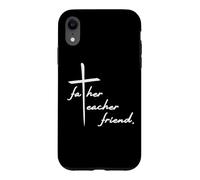 Custodia per iPhone XR Padre Maestro Amico Gesù Croce Cristiana