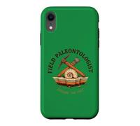 Custodia per iPhone XR Paleontologo di campo scavando il fossile passato
