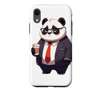 Custodia per iPhone XR Panda del lunedì mattina