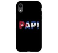 Custodia per iPhone XR Papi Cuba Bandiera Vintage Distressed Graphic Cuba Papi