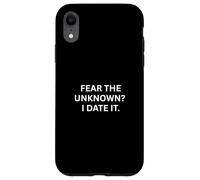 Custodia per iPhone XR Paranormale Paura lo sconosciuto che esce con cui inquietante