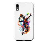 Custodia per iPhone XR Partita Di Padel Tra Giocatrici: Una Sfida Tra Donne