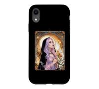 Custodia per iPhone XR Pastello Goth Creepy Carino Kawaii Coquette Cristiano Religioso