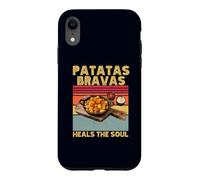 Custodia per iPhone XR Patatas Bravas Guarisce L'anima Cucina Spagnola Amante Divertente