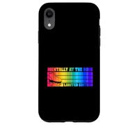Custodia per iPhone XR Pattinaggio a rotelle retrò Mentally At The Rink Limited Edition