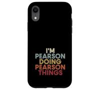 Custodia per iPhone XR Pearson Name Pearson Personalized Name First Given