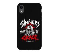 Custodia per iPhone XR Peccatori salvati da Grace Christian Skeleton Efesini 2:8