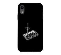 Custodia per iPhone XR Penna per riavvolgimento a cassetta The Analog Age Nostalgia
