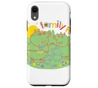 Custodia per iPhone XR Peppa Pig Family Fun